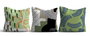 Aberto Design Juego de Fundas de Cojín Multicolor (3 piezas) 43 x 43 cm